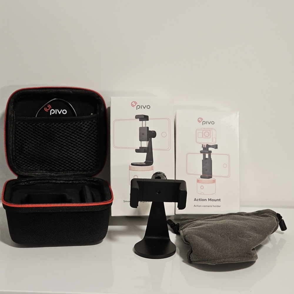 Pivo Accessories Only. Pouch, Action And Smart Mount